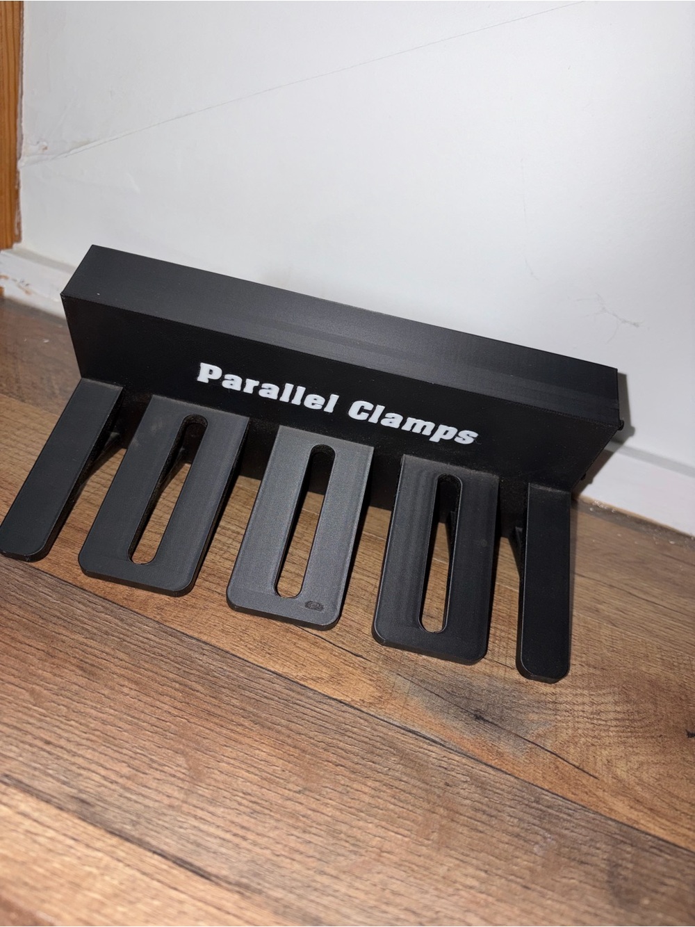 Parallel Clamps Organizer Rack - Black
